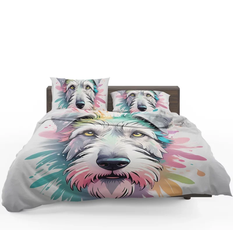 Teen Home Decor Irish Wolfhound Elegance Bedding Set 1