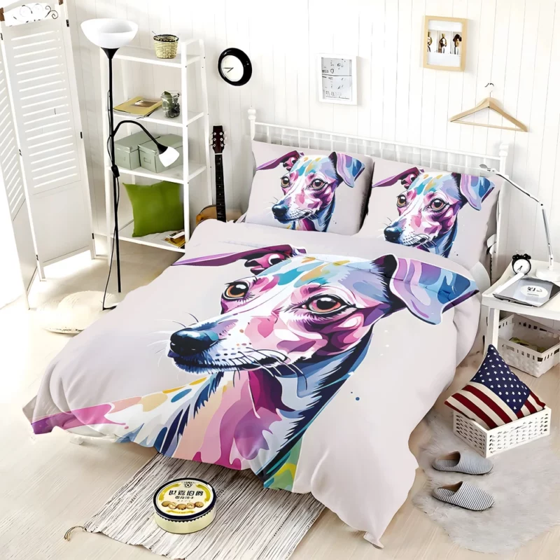 Teen Home Decor Italian Greyhound Elegance Bedding Set