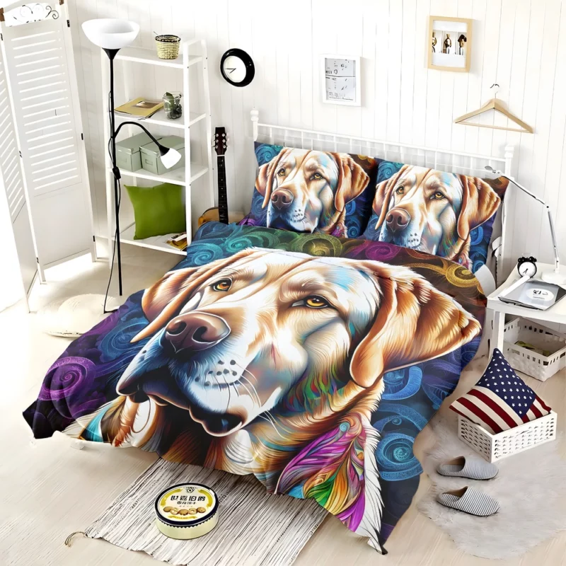 Teen Home Decor Labrador Retriever Elegance Bedding Set