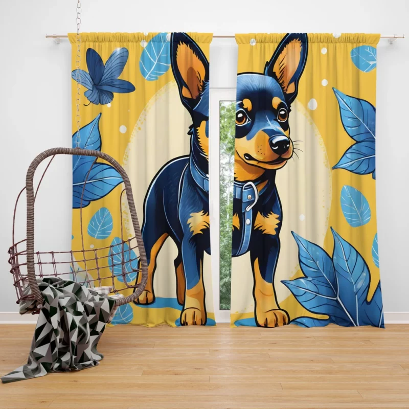 Teen Home Decor Lancashire Heeler Elegance Curtain