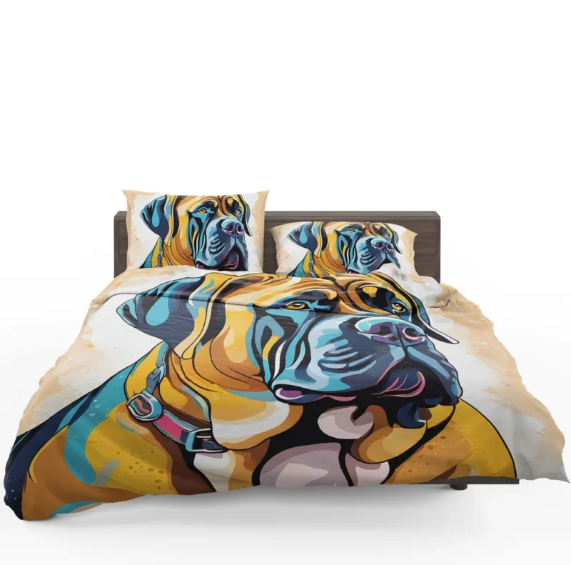 Teen Home Decor Neapolitan Mastiff Elegance Bedding Set 1