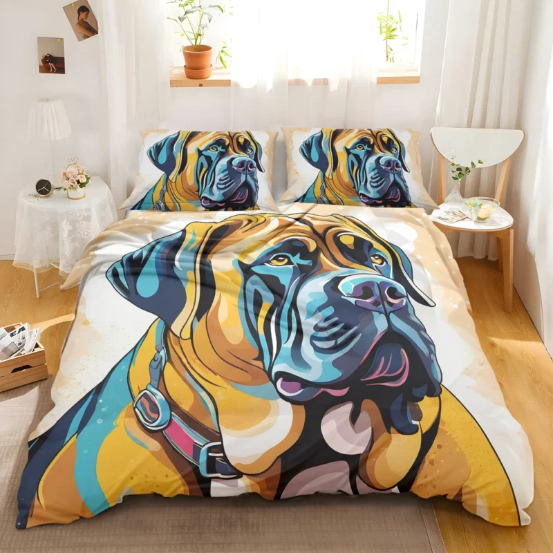 Teen Home Decor Neapolitan Mastiff Elegance Bedding Set 2