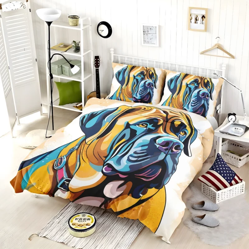 Teen Home Decor Neapolitan Mastiff Elegance Bedding Set