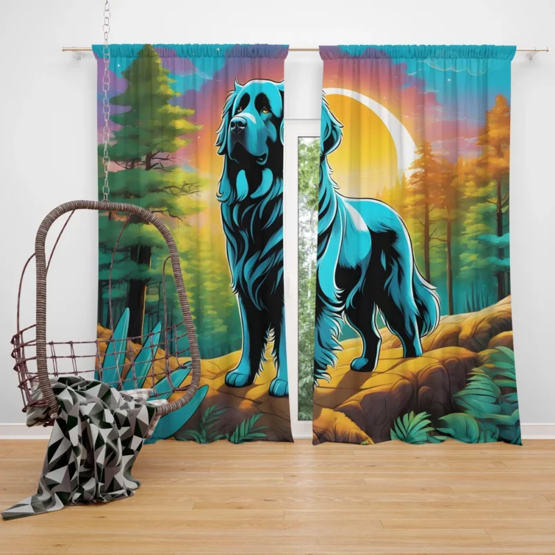 Teen Home Decor Newfoundland Elegance Curtain