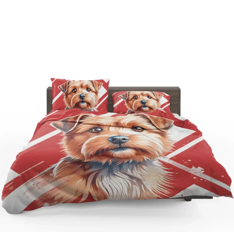 Teen Home Decor Norfolk Terrier Elegance Bedding Set 1