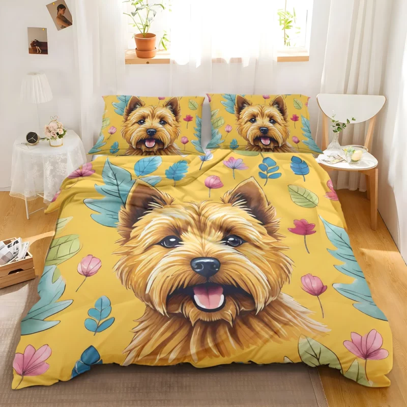 Teen Home Decor Norwich Terrier Elegance Bedding Set 2