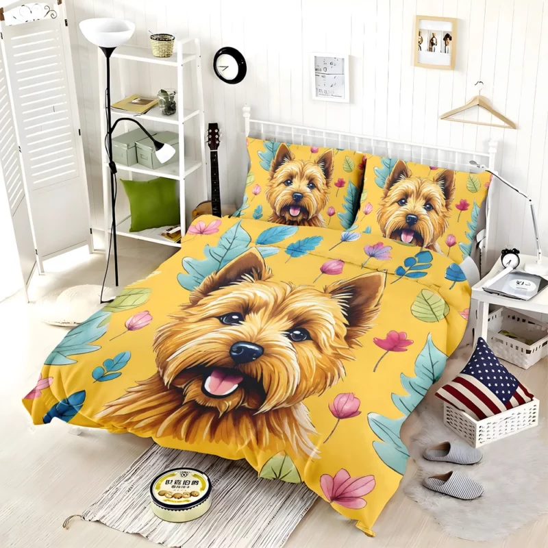 Teen Home Decor Norwich Terrier Elegance Bedding Set