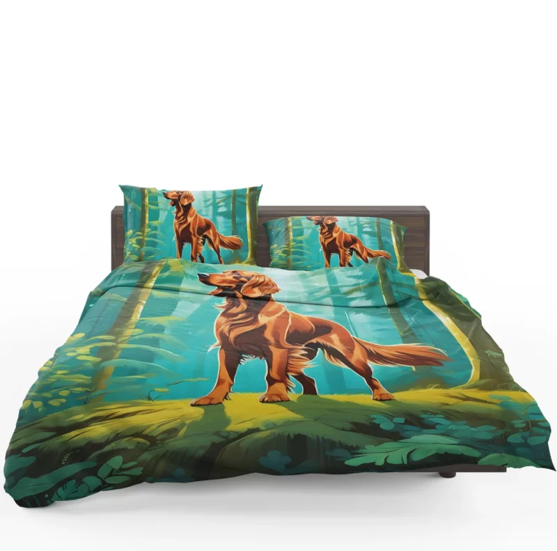 Teen Irish Setter Present Gift of Joy Bedding Set 1