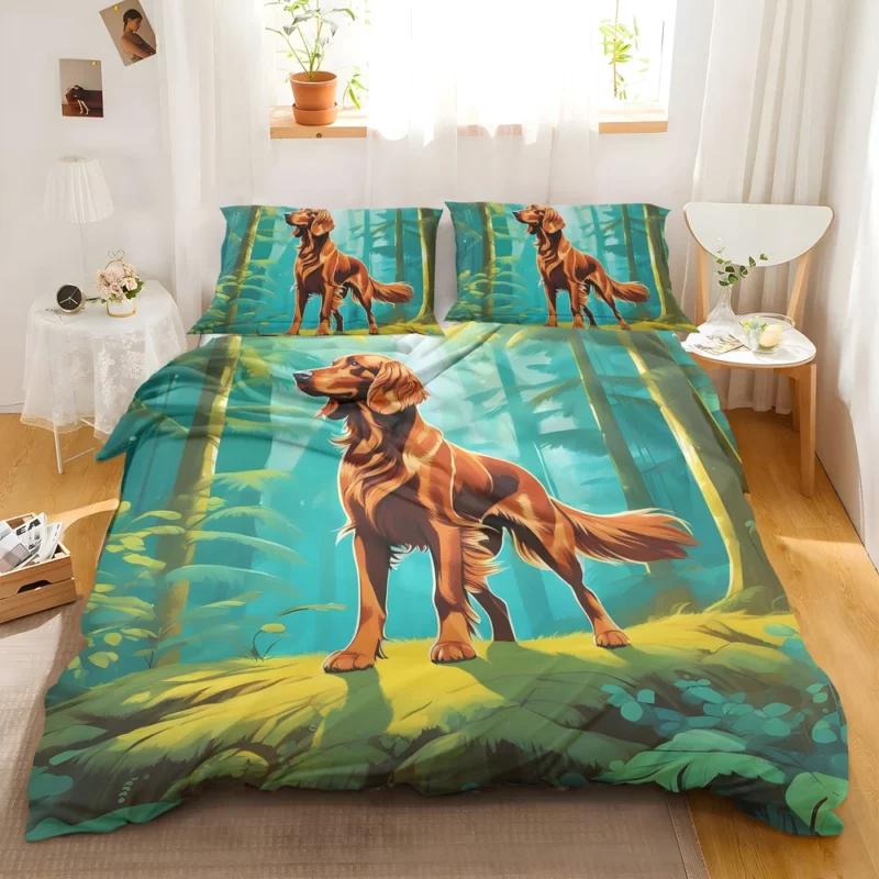 Teen Irish Setter Present Gift of Joy Bedding Set 2