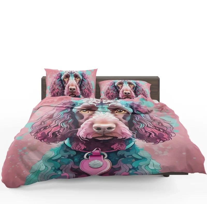 Teen Irish Water Spaniel Present Gift of Joy Bedding Set 1