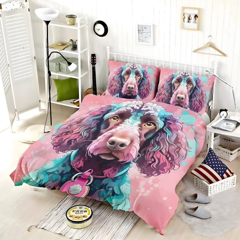 Teen Irish Water Spaniel Present Gift of Joy Bedding Set