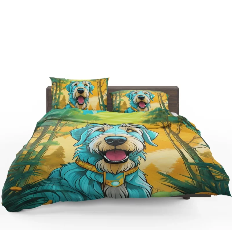 Teen Irish Wolfhound Present Gift of Joy Bedding Set 1