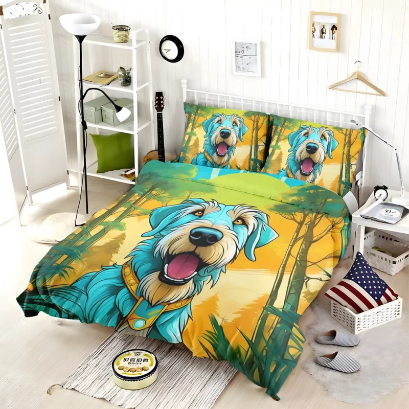 Teen Irish Wolfhound Present Gift of Joy Bedding Set