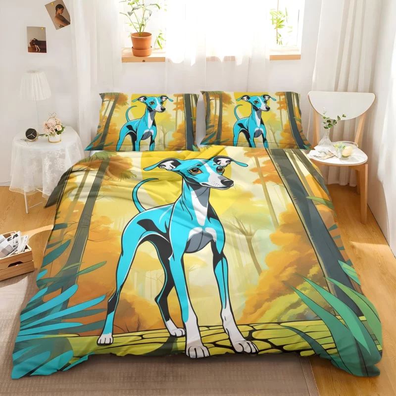 Teen Italian Greyhound Present Gift of Joy Bedding Set 2