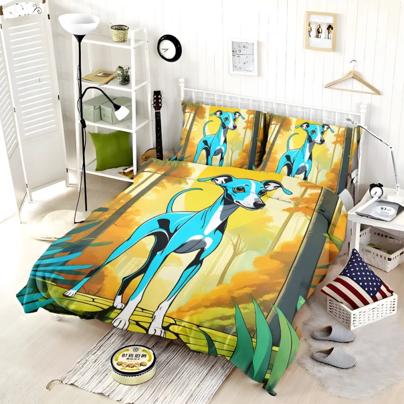 Teen Italian Greyhound Present Gift of Joy Bedding Set