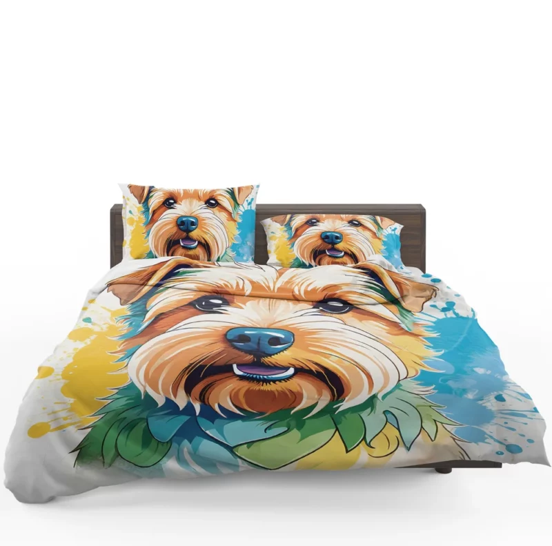 Teen Joyful Norfolk Terrier Haven Bedding Set 1