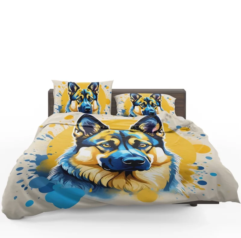 Teen Joyful Norwegian Elkhound Haven Bedding Set 1