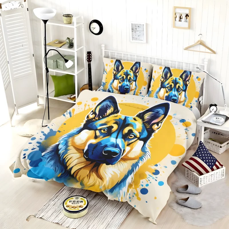 Teen Joyful Norwegian Elkhound Haven Bedding Set