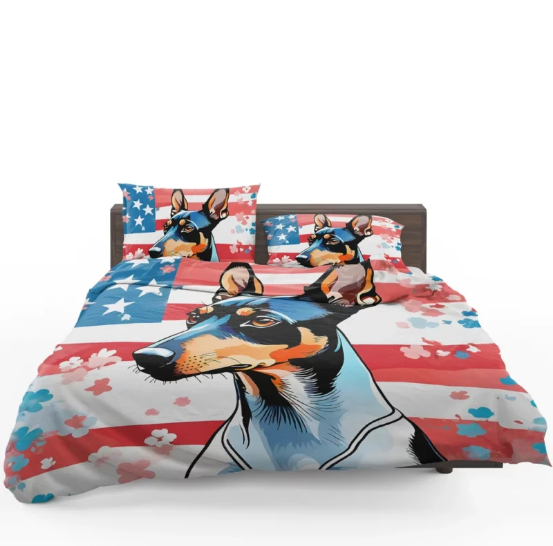 Teen Manchester Terrier Pal Birthday Joy Bedding Set 1