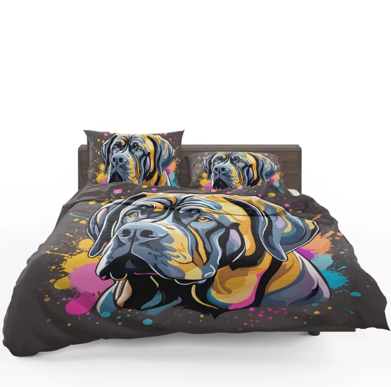 Teen Neapolitan Mastiff Dog Present Gift of Joy Bedding Set 1