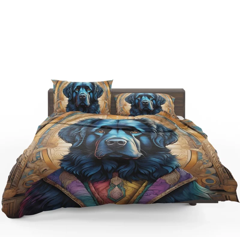 Teen Newfoundland Pal Birthday Joy Bedding Set 1