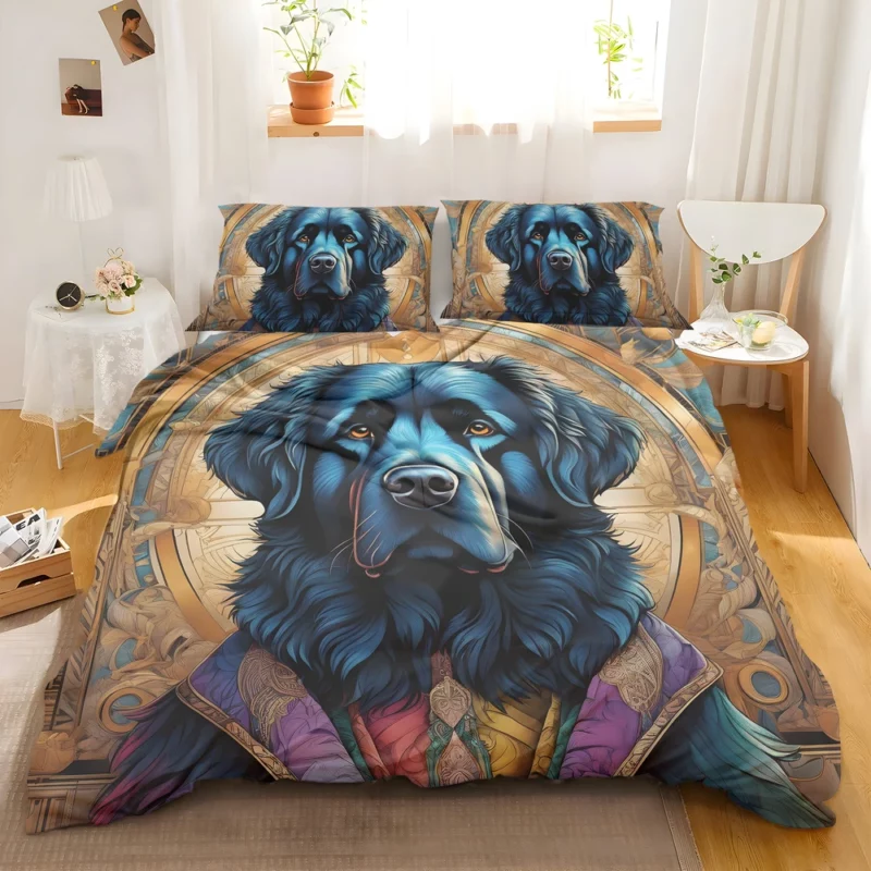 Teen Newfoundland Pal Birthday Joy Bedding Set 2