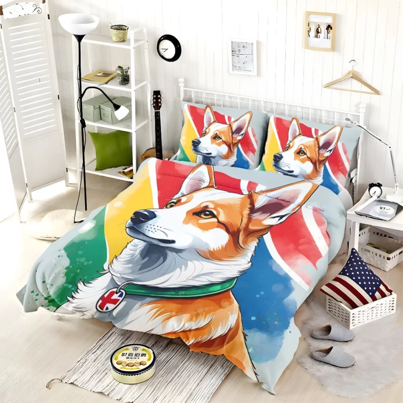 Teen Norwegian Lundehund Wonderland Dog Love Bedding Set