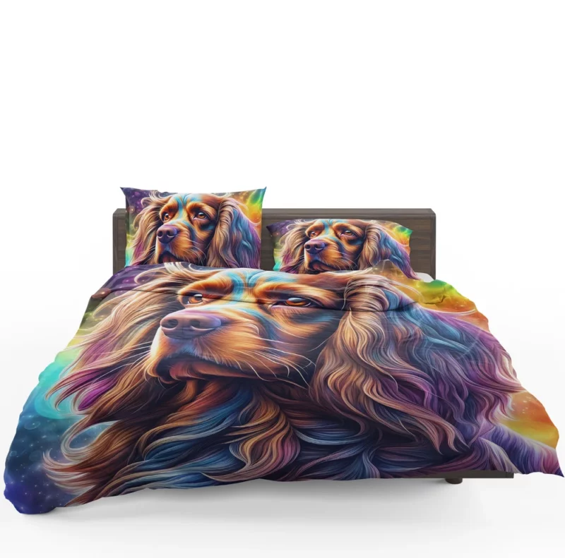 Teen Stylish Home Cocker Spaniel Decor Bedding Set 1