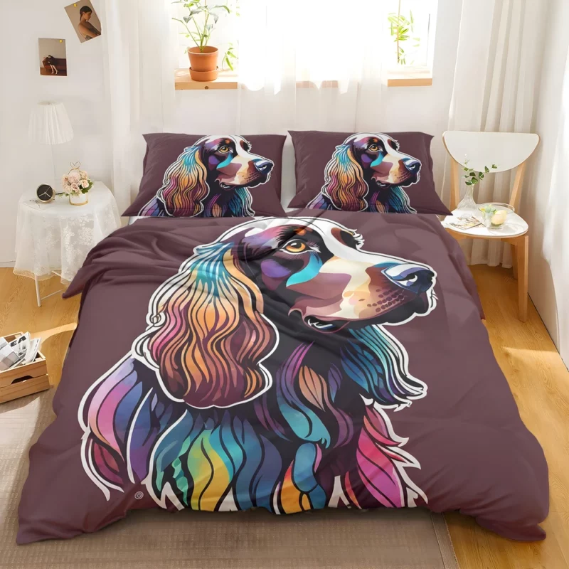 Teen Stylish Home Field Spaniel Decor Bedding Set 2