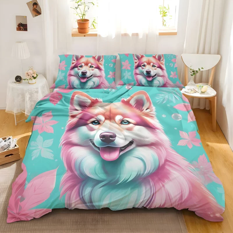 Teen Stylish Home Finnish Lapphund Decor Bedding Set 2