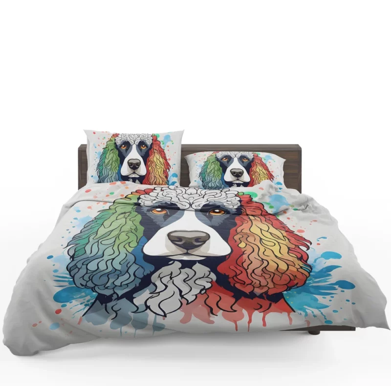 Teen Stylish Home Irish Water Spaniel Decor Bedding Set 1