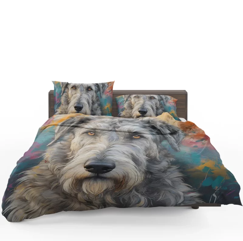 Teen Stylish Home Irish Wolfhound Decor Bedding Set 1