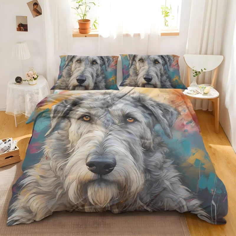 Teen Stylish Home Irish Wolfhound Decor Bedding Set 2