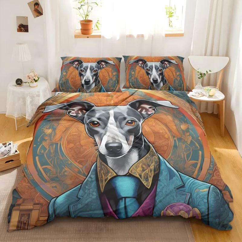 Teen Stylish Home Italian Greyhound Decor Bedding Set 2