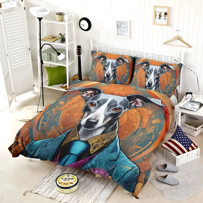 Teen Stylish Home Italian Greyhound Decor Bedding Set