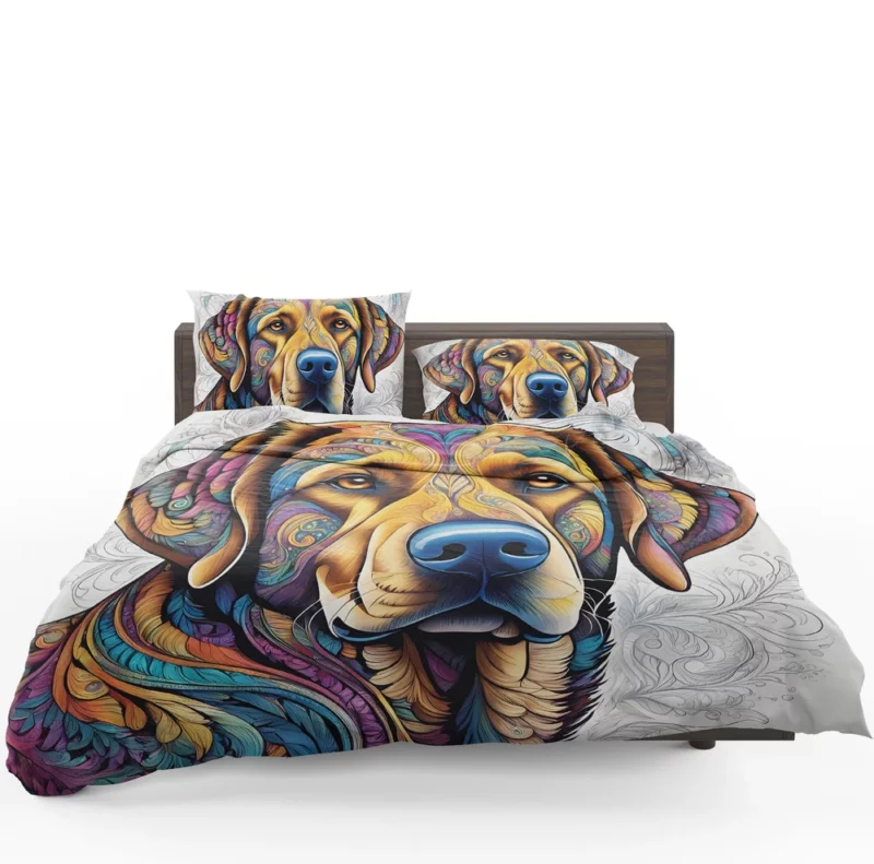 Teen Stylish Home Labrador Retriever Decor Bedding Set 1