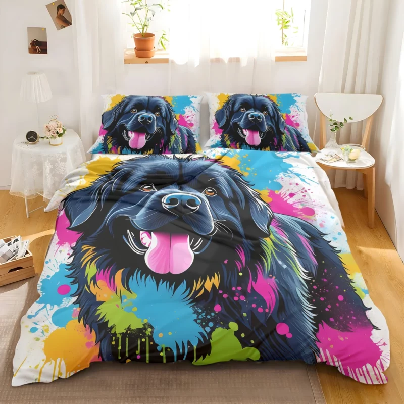 Teen Stylish Home Newfoundland Decor Bedding Set 2