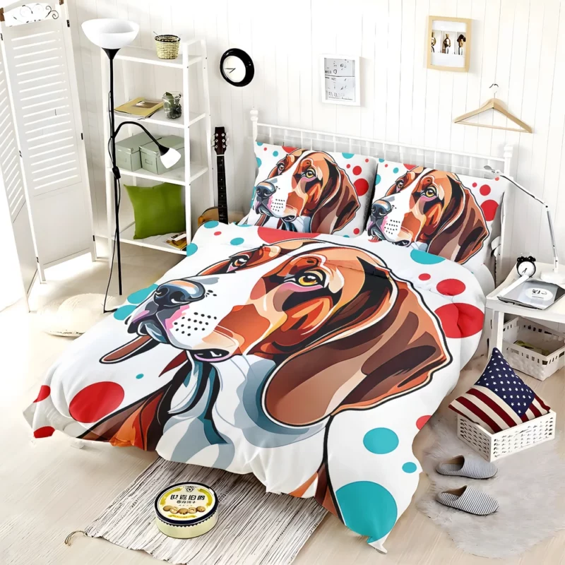 Tenacious Wonder Treeing Walker Coonhound Dog Breed Bedding Set