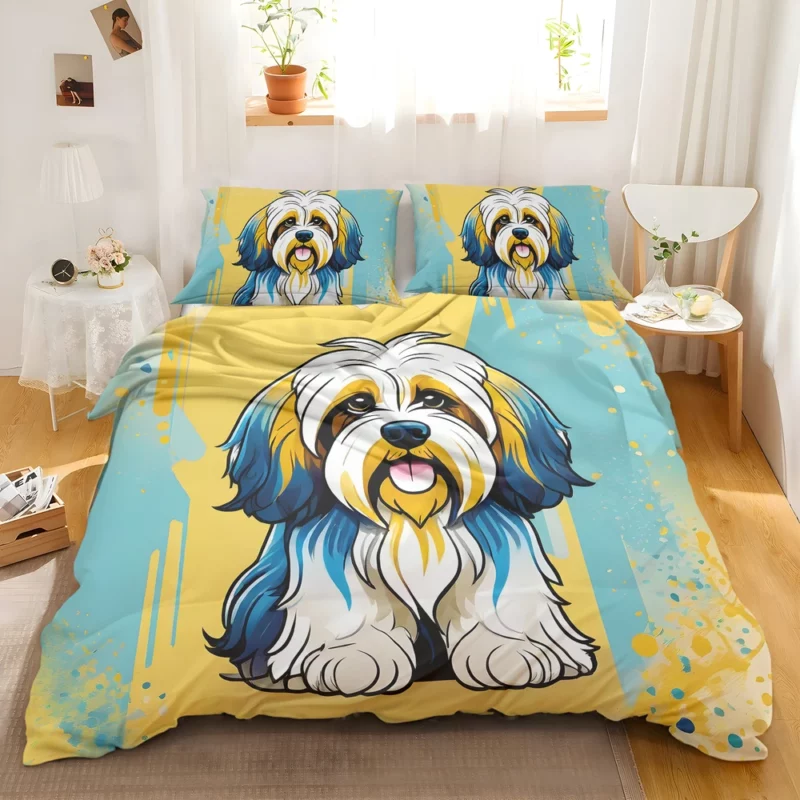 Terrier Majesty Loyal Tibetan Dog Bedding Set 2
