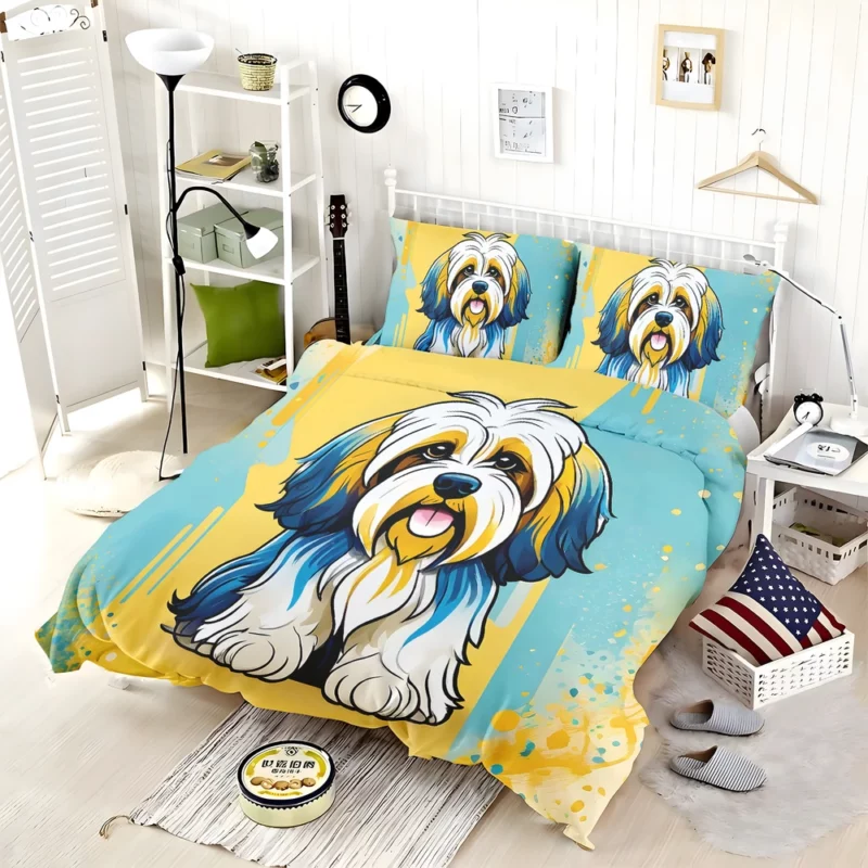 Terrier Majesty Loyal Tibetan Dog Bedding Set