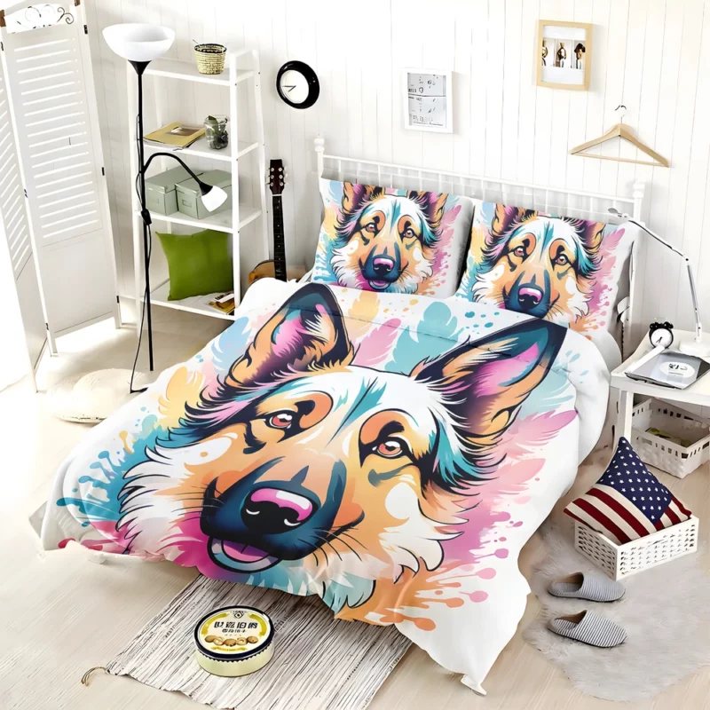 The Agile Shollie Mix Dog Bedding Set