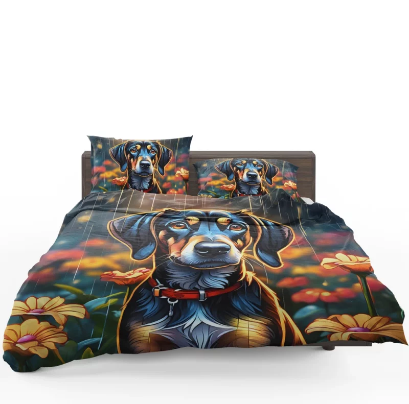 The Bold Plott HoundDog Breed Bedding Set 1