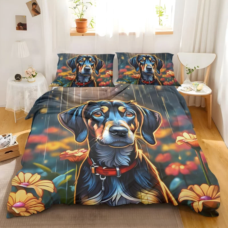 The Bold Plott HoundDog Breed Bedding Set 2