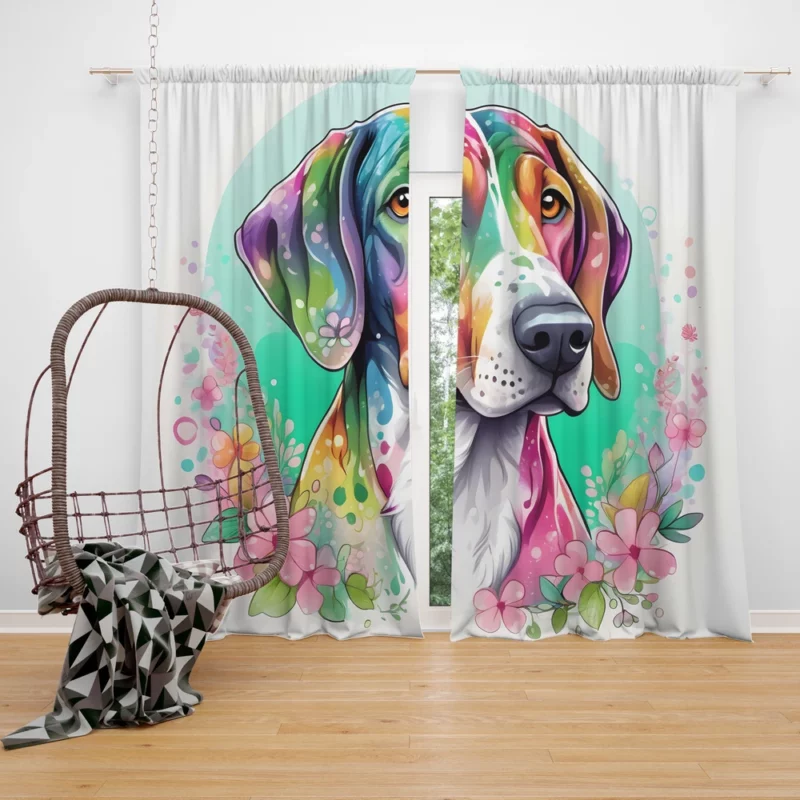 The Brave Plott HoundDog Companion Curtain