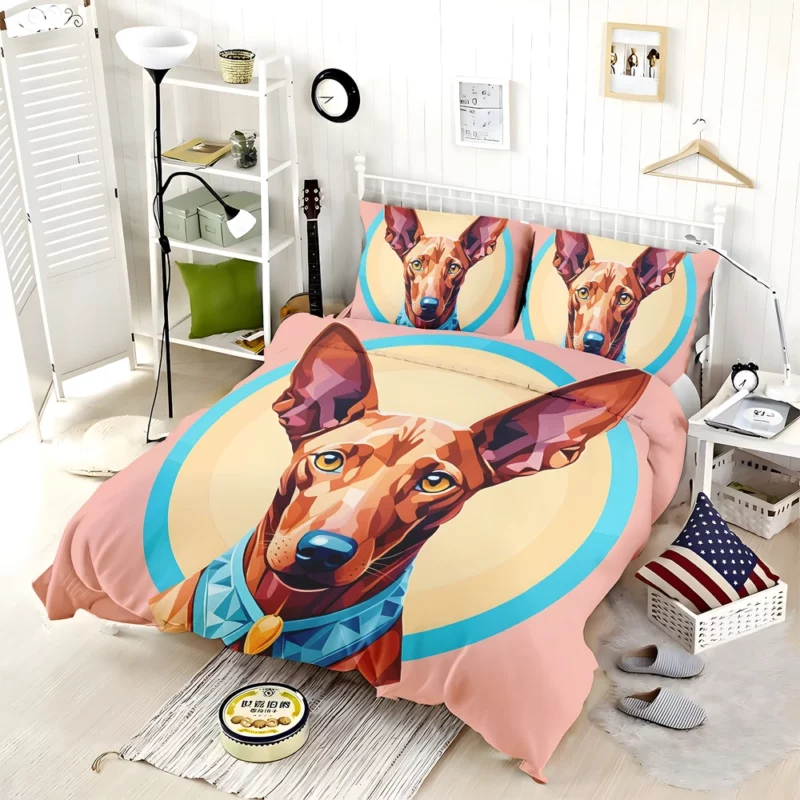 The Elegant Pharaoh Hound Dog Bedding Set