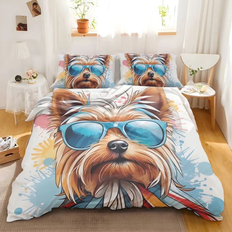 The Elegant Silky Terrier Dog Bedding Set 2