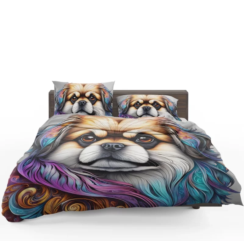 The Imperial Pekingese Beloved Dog Bedding Set 1