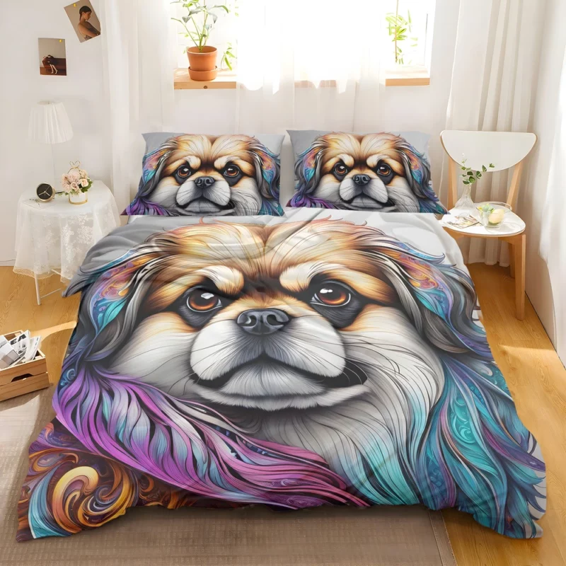 The Imperial Pekingese Beloved Dog Bedding Set 2