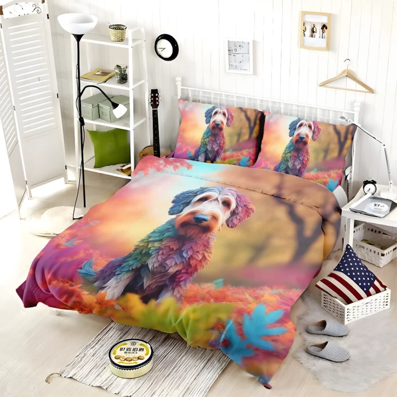 The Italian Charm Spinone Italiano Dog Bedding Set