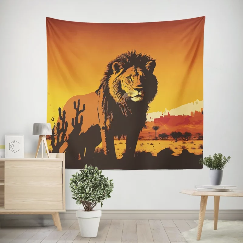 The Lion King Movie Poster Wall Tapestry